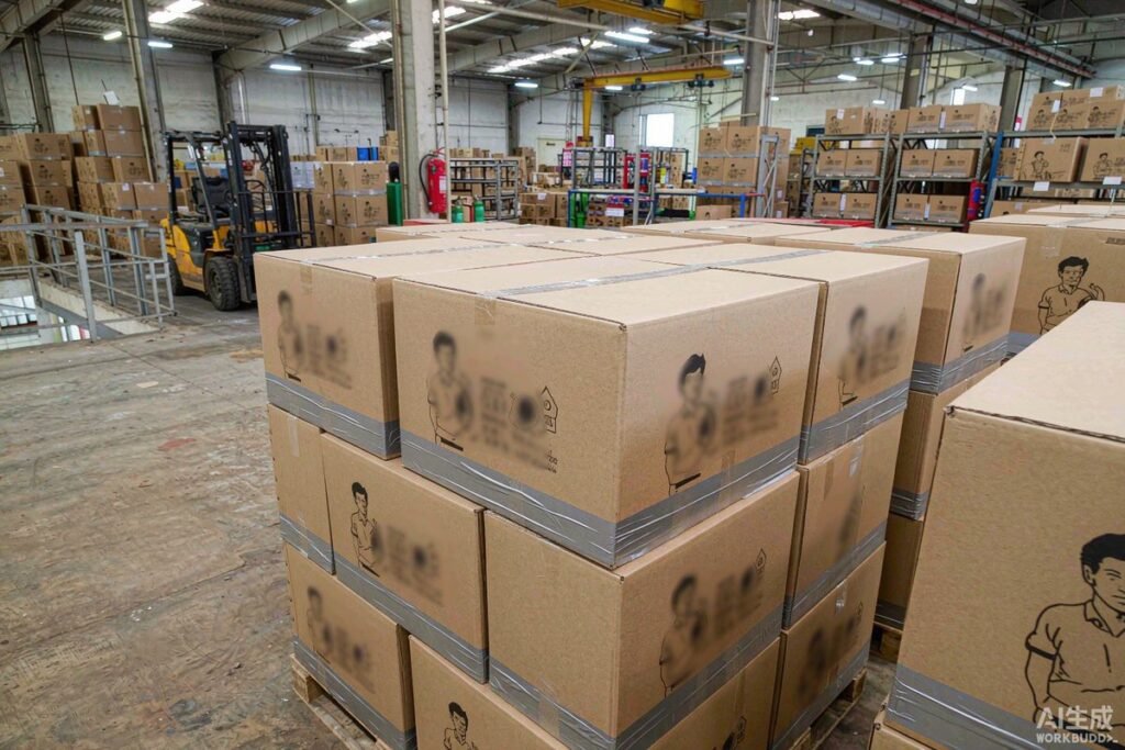 Bulk packaging in the warehouse