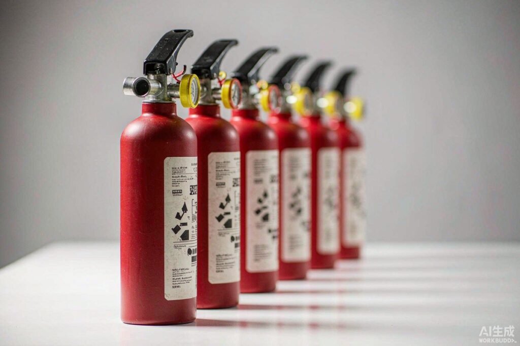 Finished private-label fire extinguishers